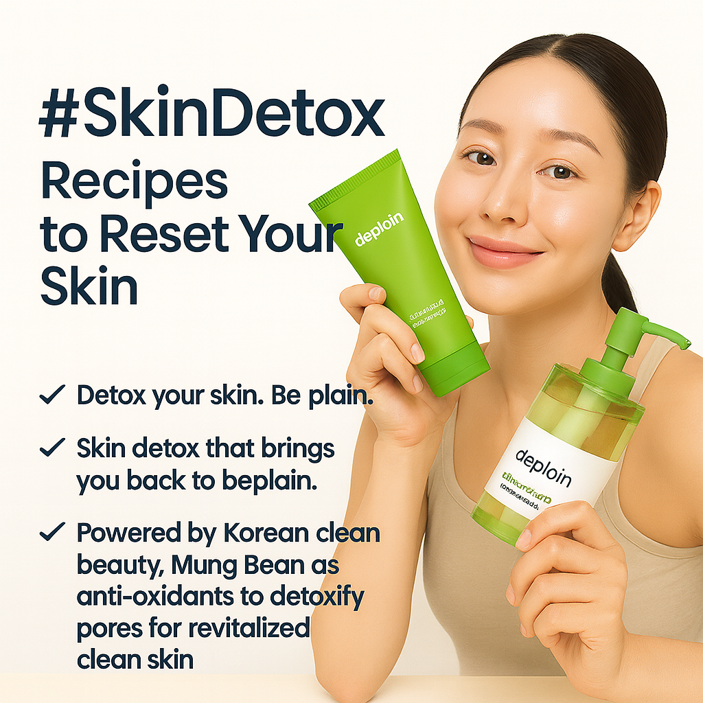 Deplain® Official Skin Detox Trio for Filtering